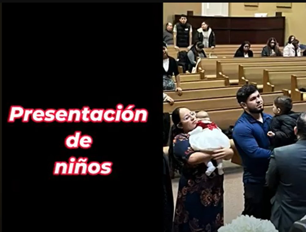 presentación de niños iglesia AD Trenton NJ