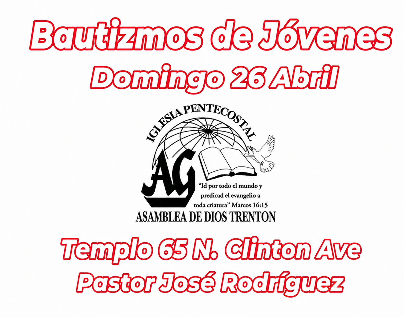 Galería eventos iglesia pentecostal AD-Trenton NJ