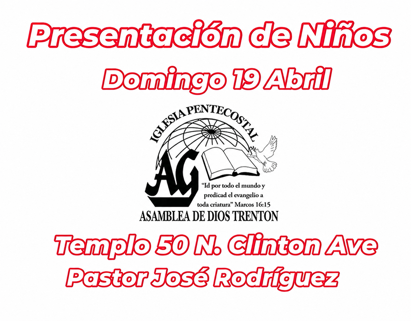 Galería eventos iglesia pentecostal AD-Trenton NJ