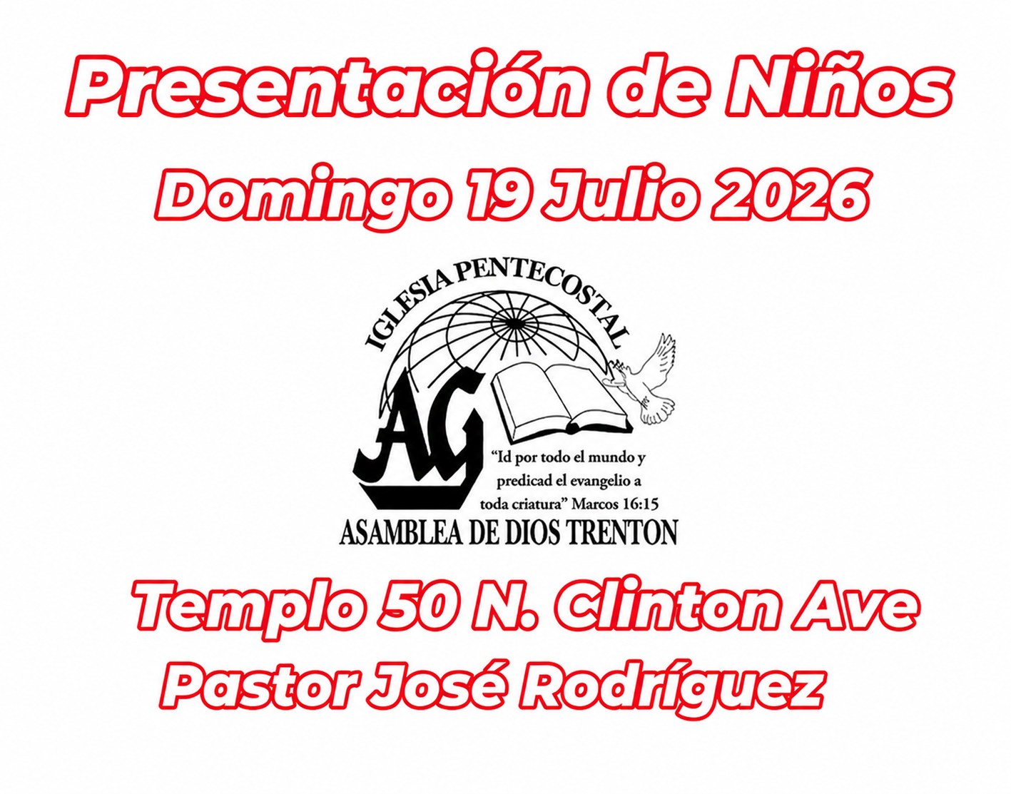 Galería eventos iglesia pentecostal AD-Trenton NJ
